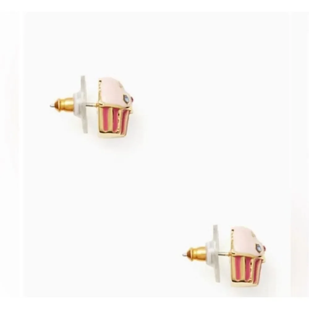 Kate Spade NEW earrings - take the cake Cupcake earrings